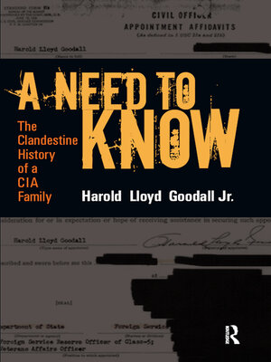 cover image of A Need to Know